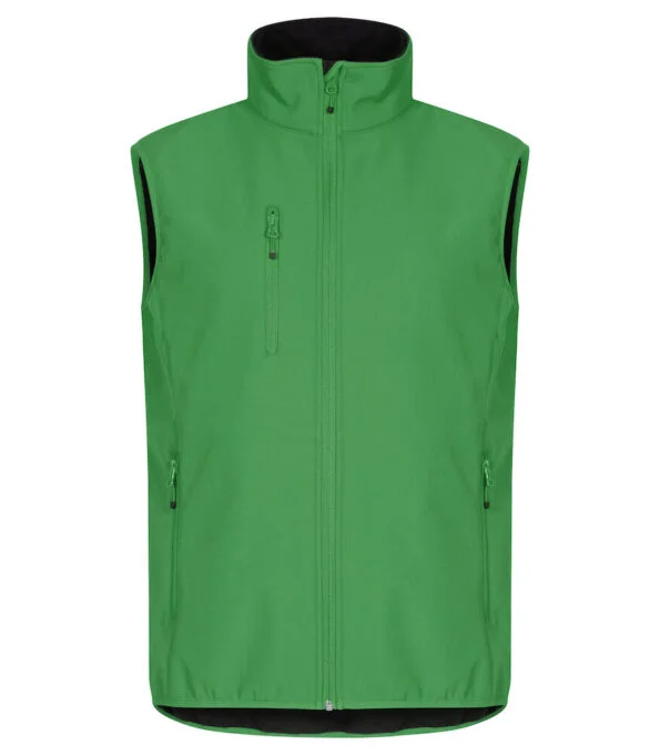 Clique Classic softshell hr bodywarmer appelgroen 3xl