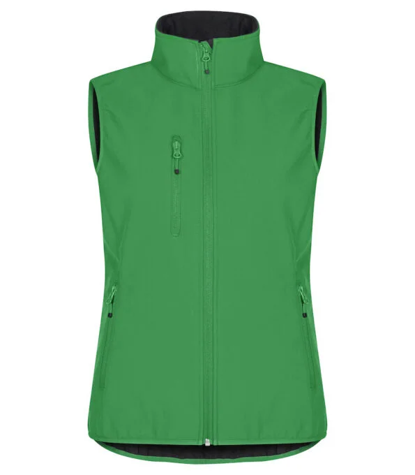 Clique Classic softshell ds bodywarmer appelgroen 44/xxl