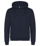 Clique Miami hoody fz 260 g/m2 dark navy 4xl