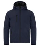 Clique Padded hoody softshell rood 4xl