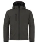 Clique Padded hoody softshell rood 4xl
