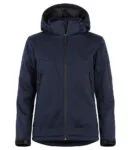 Clique Grayland softshelljas dames dark navy xxl