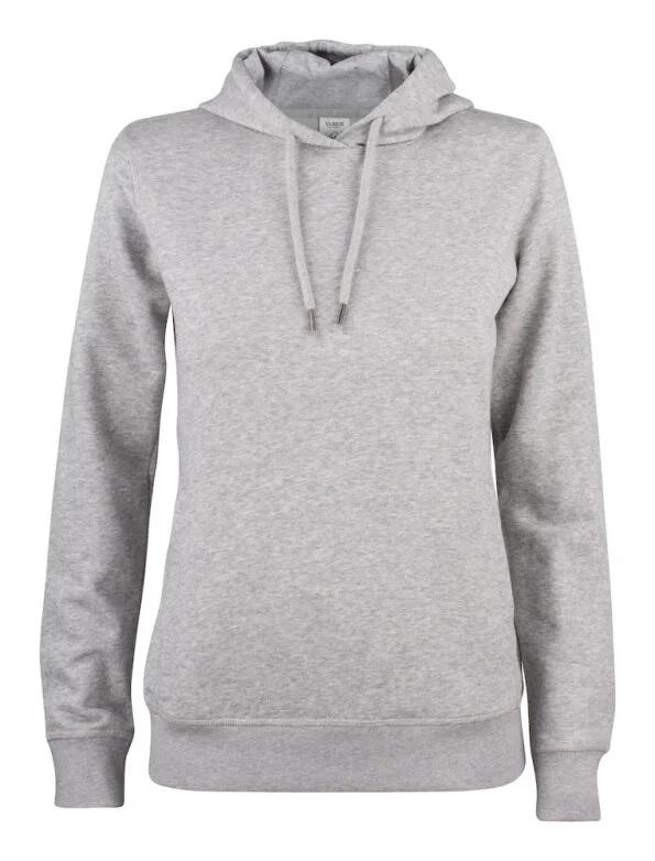 Clique Premium OC Hoody Ladies grijsmelange xxl
