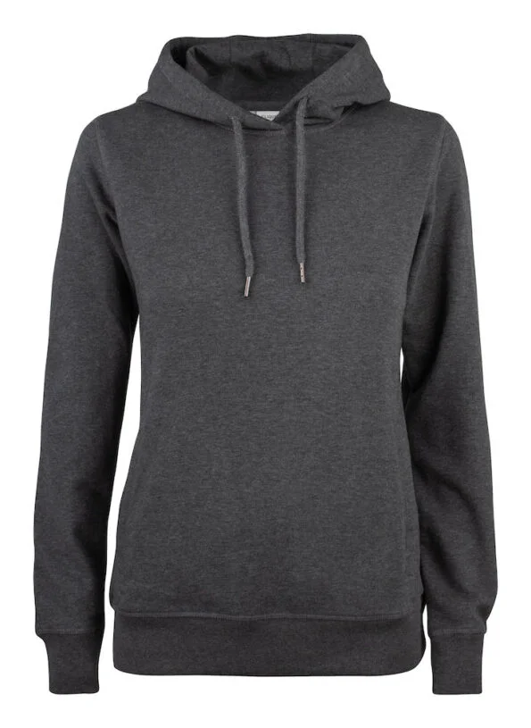 Clique Premium OC Hoody Ladies antraciet melange xxl