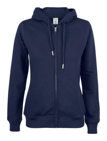 Clique Premium OC Hoody FZ Ladies dark navy xxl