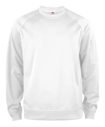 Clique Basic Active Roundneck wit 4xl