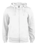 Clique Basic Active Hoody FZ wit 4xl