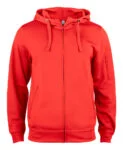 Clique Basic Active Hoody FZ wit 4xl