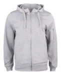 Clique Basic Active Hoody FZ wit 4xl