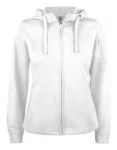 Clique Basic Active Hoody FZ Ladies wit xxl