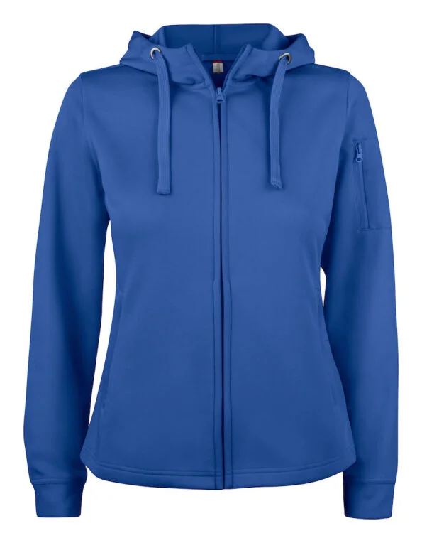 Clique Basic Active Hoody FZ Ladies kobalt xxl