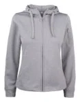 Clique Basic Active Hoody FZ Ladies wit xxl