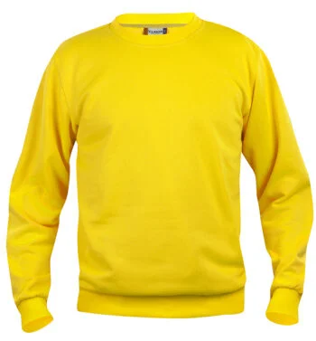 Clique Basic Roundneck lemon 3xl