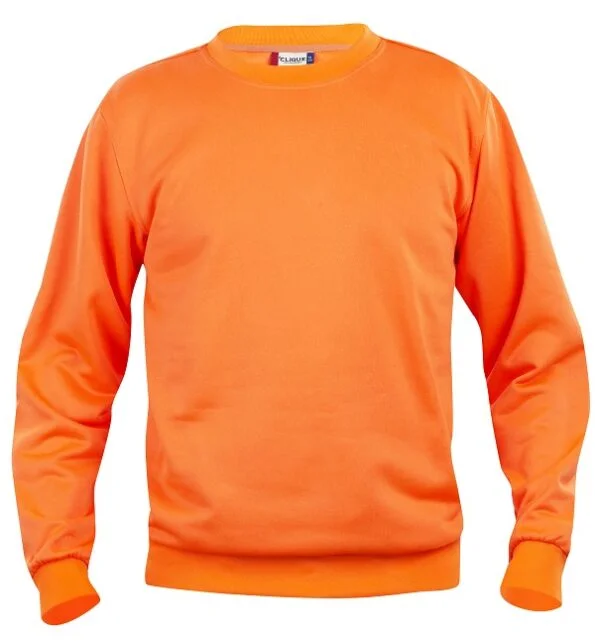 Clique Basic Roundneck signaaloranje 3xl