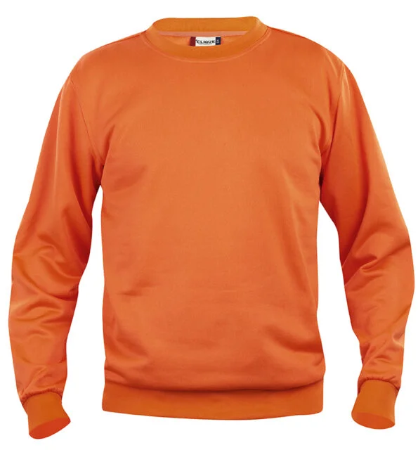 Clique Basic Roundneck dieporanje 3xl