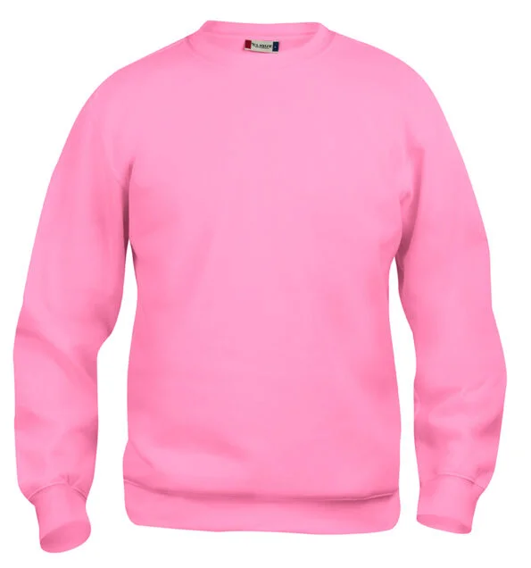 Clique Basic Roundneck helder roze 3xl