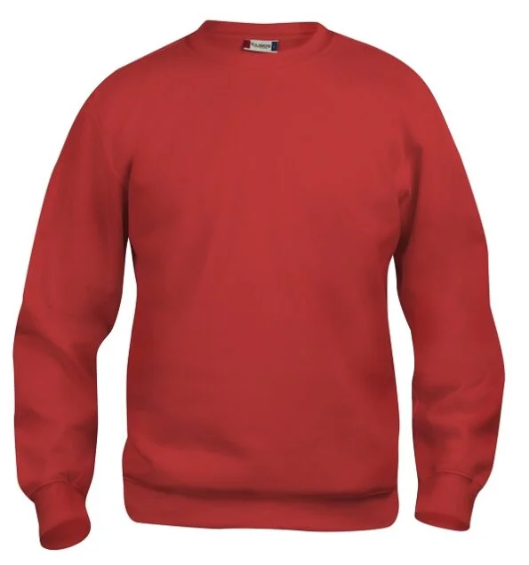 Clique Basic Roundneck rood 4xl