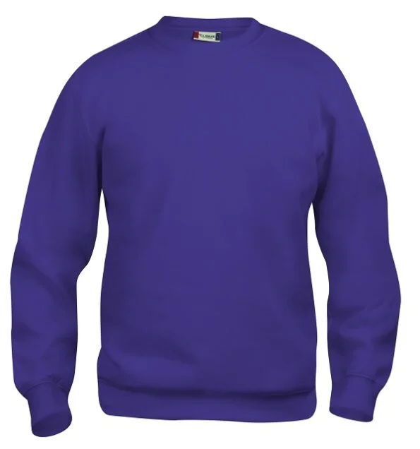 Clique Basic Roundneck helder lila 3xl