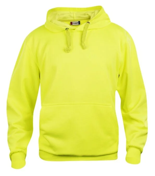 Clique Basic Hoody signaalgeel 3xl
