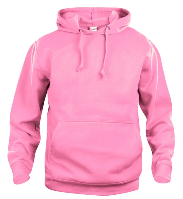 Clique Basic Hoody helder roze 3xl