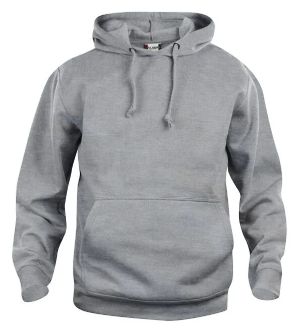 Clique Basic Hoody grijsmelange 5xl