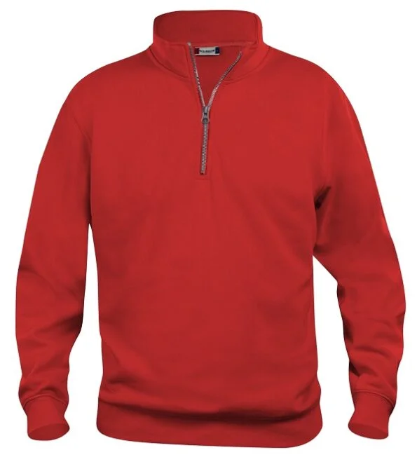 Clique Basic Half Zip rood 4xl