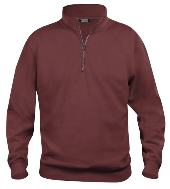 Clique Basic Half Zip bordeaux 3xl
