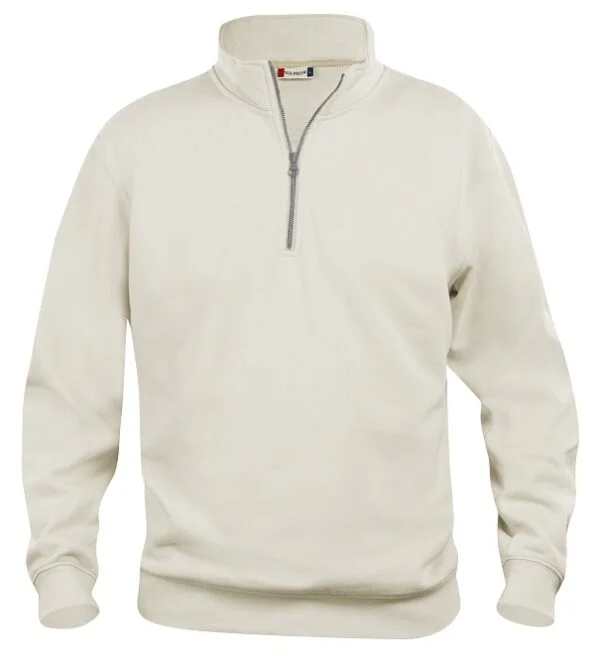 Clique Basic Half Zip licht khaki 3xl