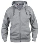 Clique Basic Hoody Full zip wit 4xl