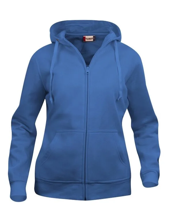 Clique Basic Hoody Full zip ladies kobalt xxl