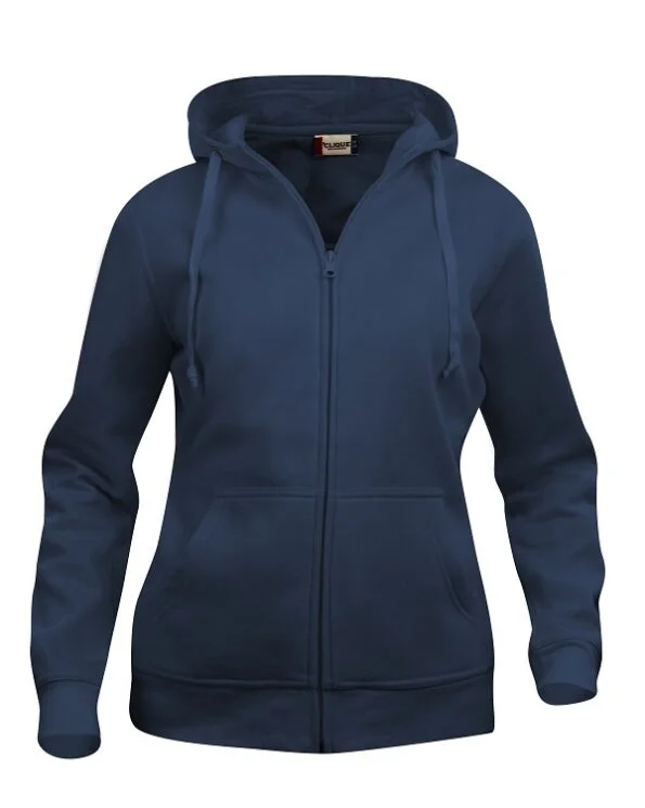 Clique Basic Hoody Full zip ladies dark navy xxl