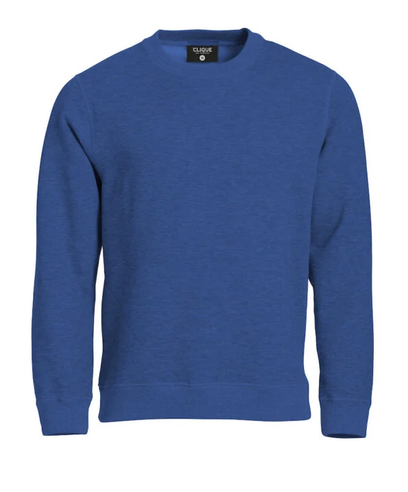 Clique Classic Roundneck blauwmelange 3xl
