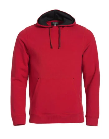 Clique Classic Hoody rood 4xl