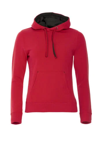 Clique Classic Hoody Ladies rood xxl