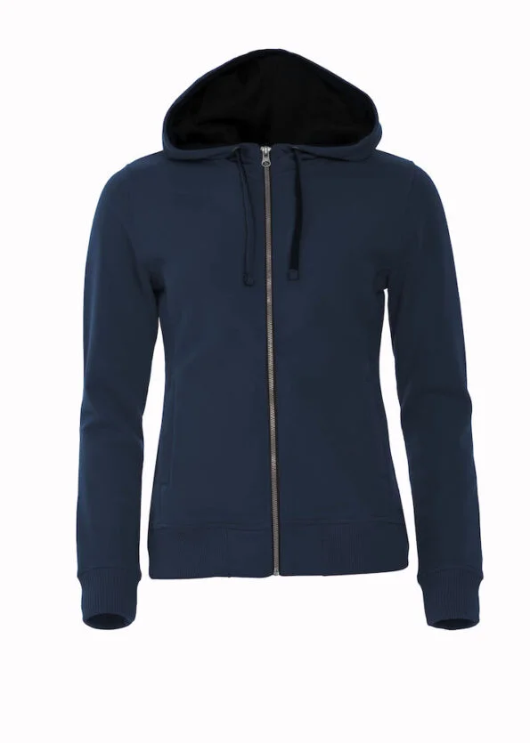 Clique Classic Hoody Full Zip Ladies dark navy xxl