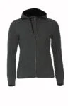 Clique Classic Hoody Full Zip Ladies rood xxl