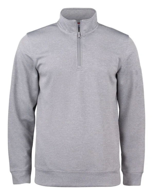 Clique Basic active half zip jr grijsmelange 150-160