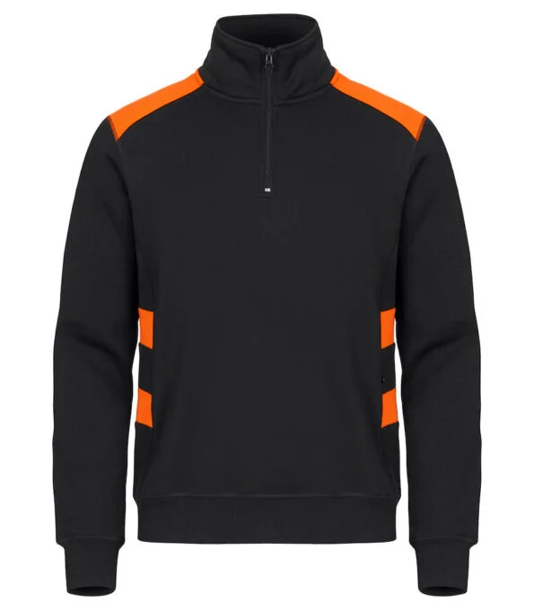 Clique Ambition half zip sign. oranje 5xl