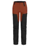 Clique Kenai 'trekking' broek ladies do. oranje 44/xxl