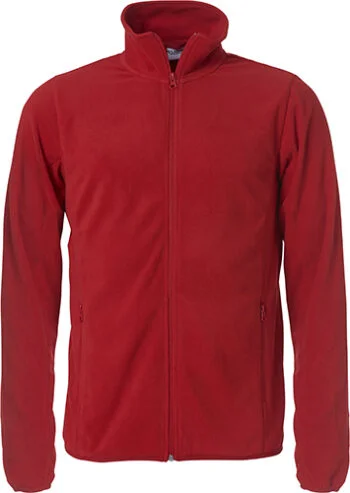 Clique Basic Micro Fleece Jacket rood 4xl