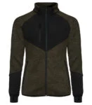 Clique Haines fleece jacket ladies signaalgeel 44/xxl