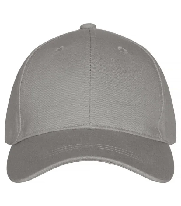 Clique Classic cap zilvergrijs