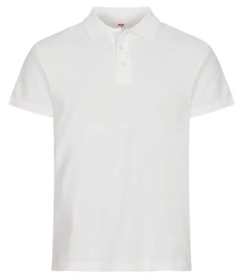 Clique Basic polo offwhite 4xl