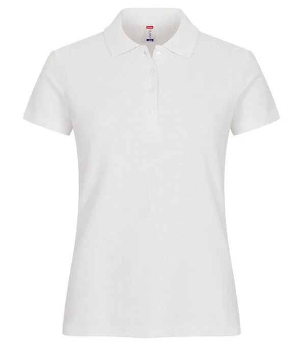 Clique Basic Polo Ladies offwhite xxl