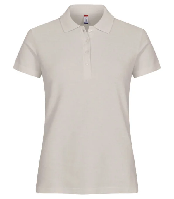 Clique Basic Polo Ladies steengrijs xxl