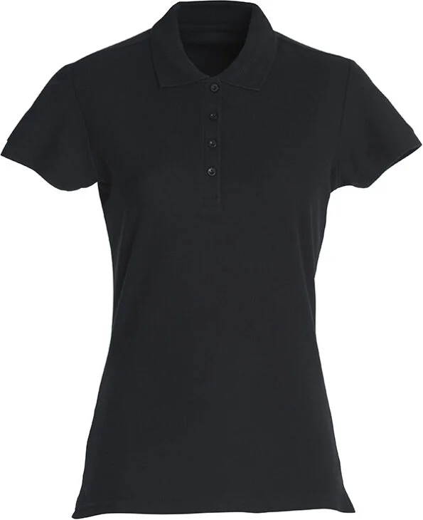 Clique Basic Polo Ladies zwart xxl