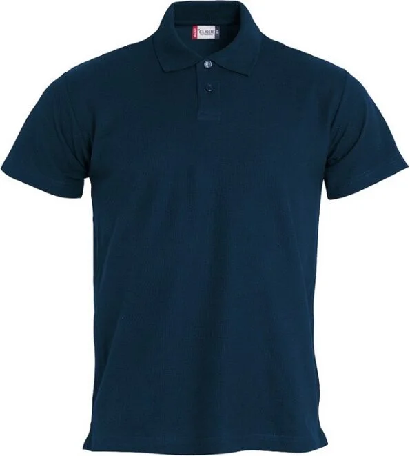 Clique Basic Polo S/S Junior dark navy 150/160