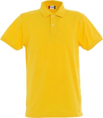 Clique Stretch Premium Polo lemon 3xl