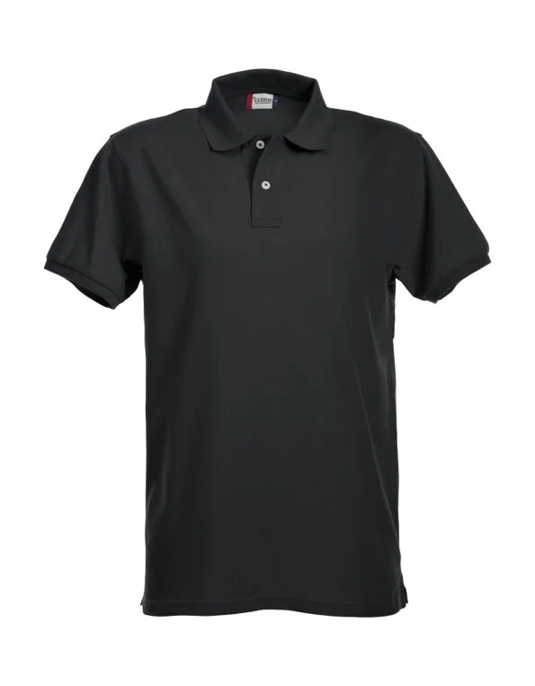 Clique Stretch Premium Polo zwart 4xl
