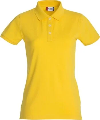 Clique Stretch Premium Polo Ladies lemon xxl